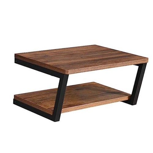 Tier wood floating wall - 2-tier,