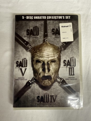 Saw disc unrated - 5-disc, collectors