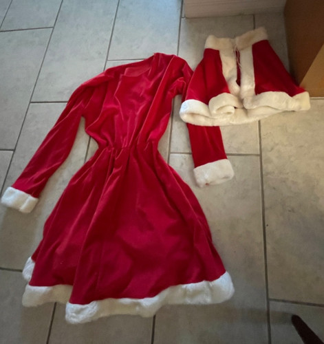 Christmas mrs claus - dress, and