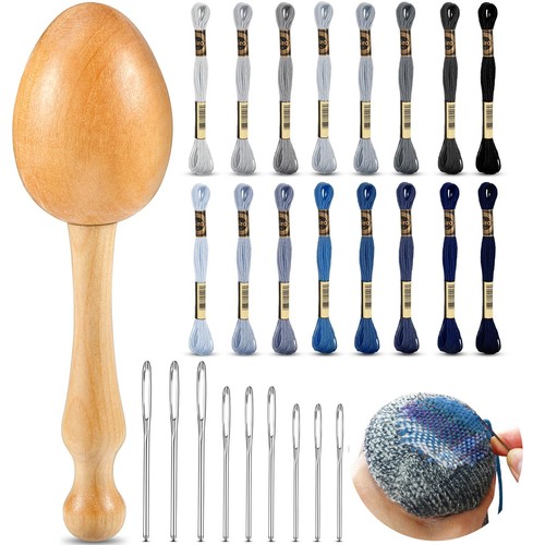 Darning egg for - egg, wooden