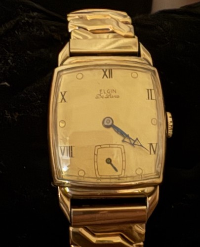 Vintage elgin deluxe 10k - vintage,