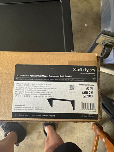 Startech com 19in steel - 2u,