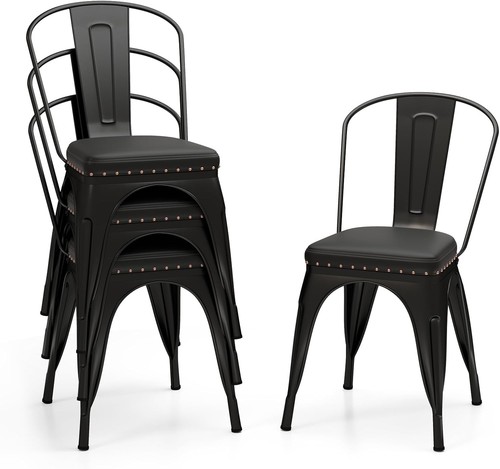 Metal dining chairs - chairs, set