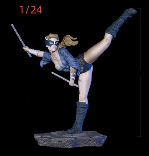 Resin figures model sexy - resin,