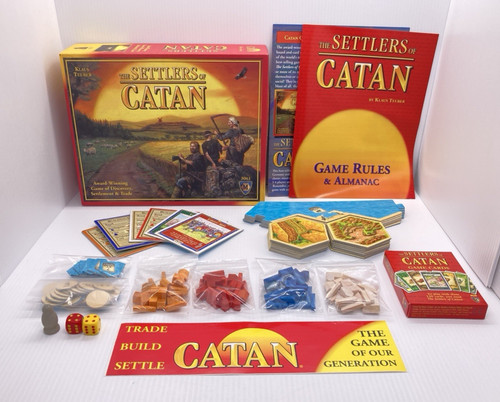 The settlers catan board - settlers,