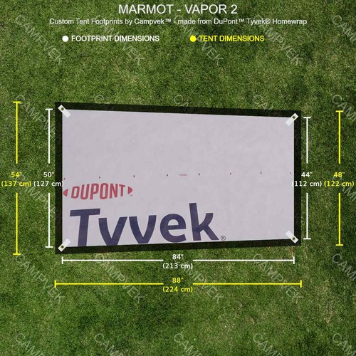 Tyvek footprint for the marmot - for,
