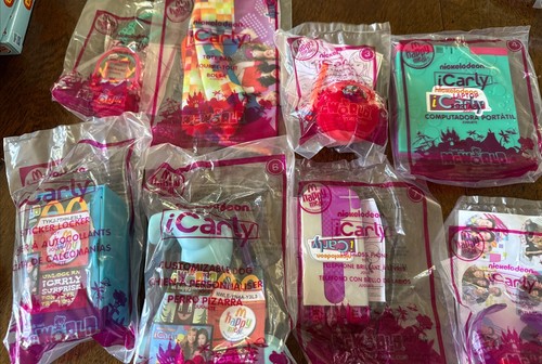 Icarly mcdonalds happy meal - mcdonalds,