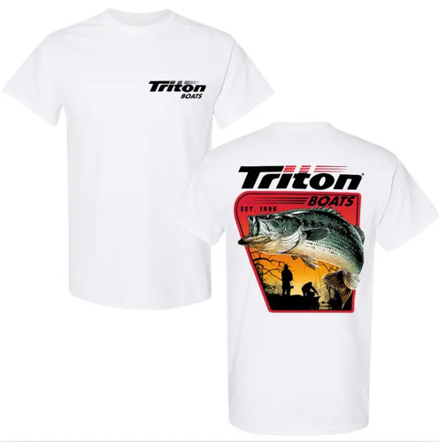 Triton boats fishing - triton, t-shirt