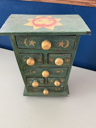 Vintage celestial drawer - vintage, 7-drawer