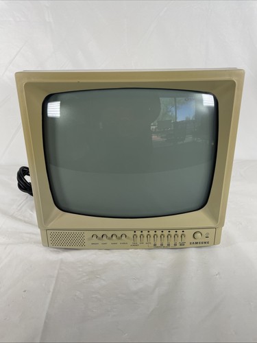 Vintage samsung crt b w - samsung,