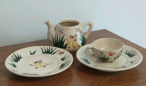 Antique doll dishes - 4,