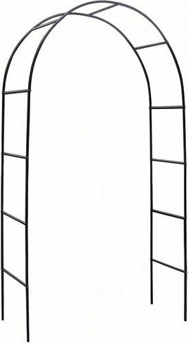 Dark green garden arbor arch - green,