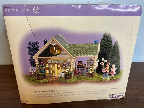 Dept snow village easter - 56,