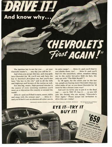 1940 chevrolet chevy - chevy, master
