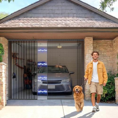 Sliding garage door - garage,
