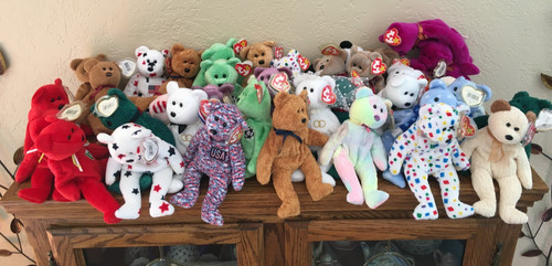 Lot beanie babies - 40,