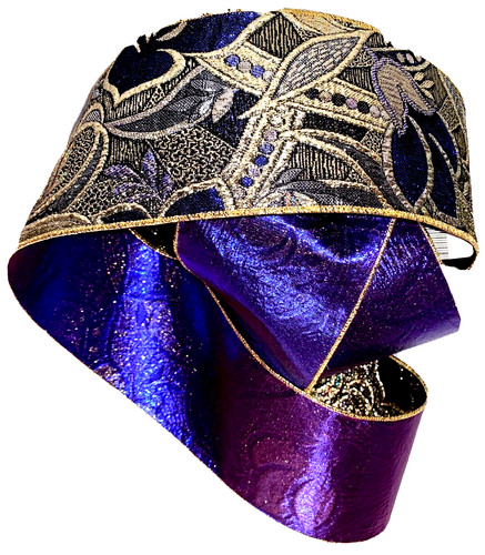 Wire ribbon brocade jacquard - ribbon,