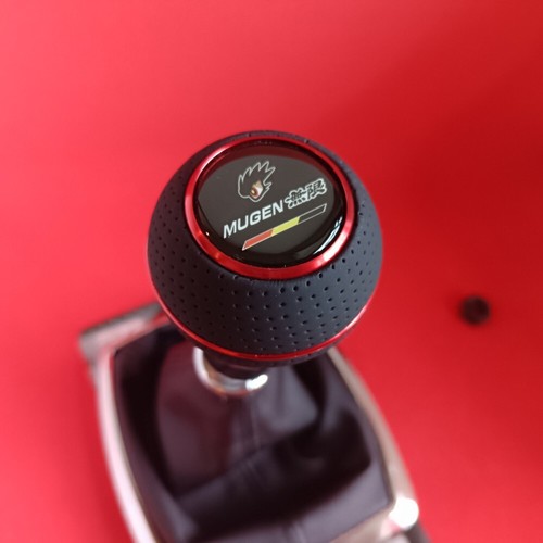 Red leather mugen - red, racing