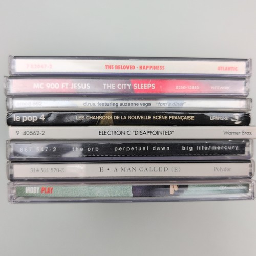 Electronic pop rock lot - electronic, cd