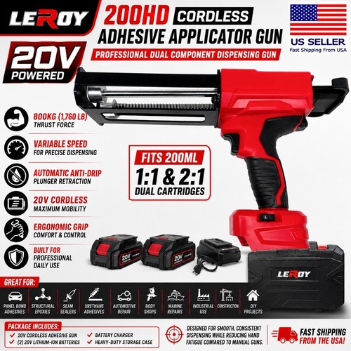 Leroy 20v cordless 200ml - leroy,