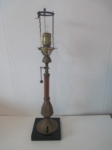 Old arts crafts brass table - arts, &