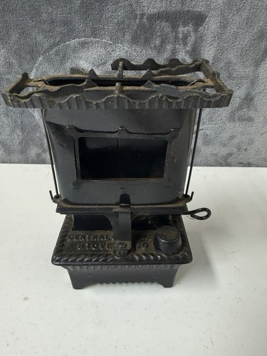 Antique central oil gas - &,