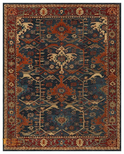 100 wool rug hand - hand, tufted
