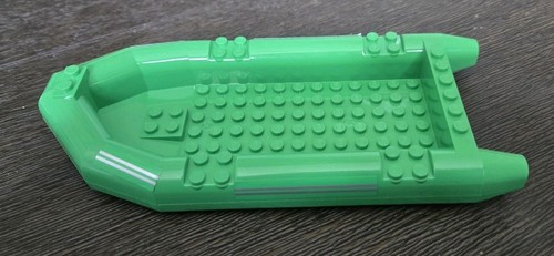 Lego 62812 bright green boat - lego,