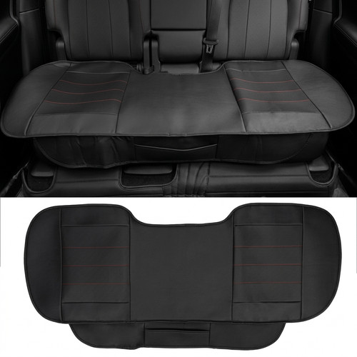Leather seat cover rear - seat,
