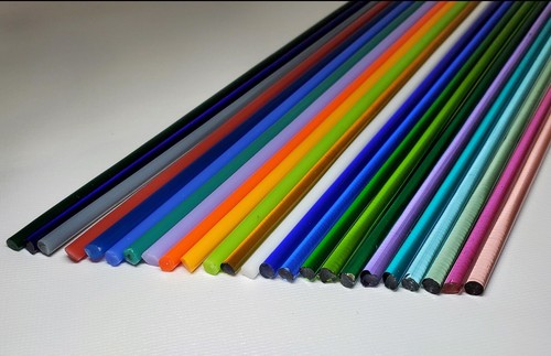 Bullseye glass coe 5mm - glass,