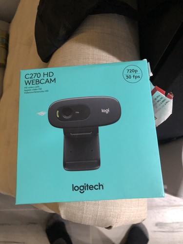 New logitech webcam c270 - new,
