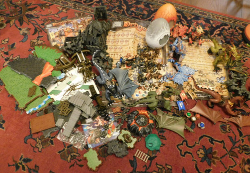 Vtg big mega - bloks, lot