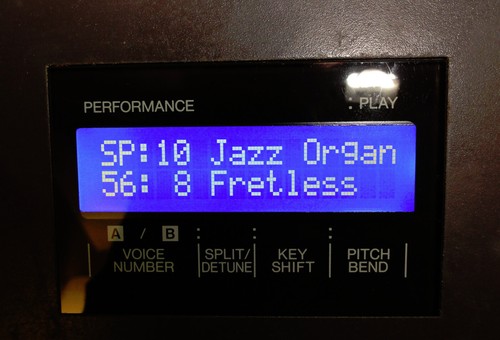 New blue backlit lcd display - new,