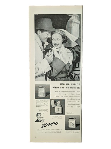 1952 zippo lighter - 1952,
