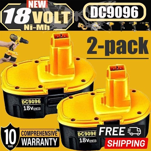 2pack 18v for - dewalt, volt