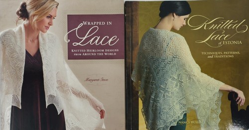 Wrapped lace knitted - in,
