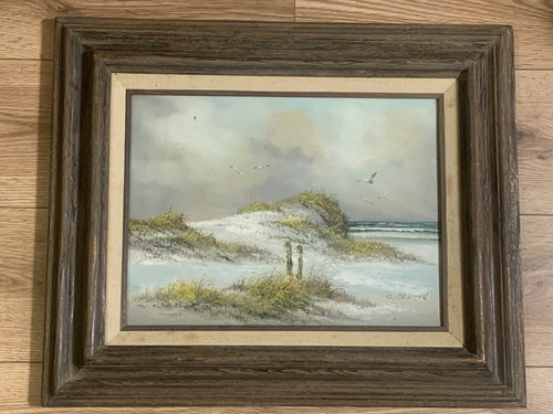 Melton signed original oil - original,