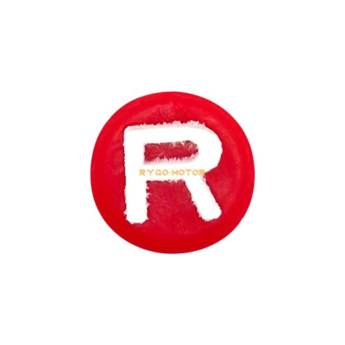 Red reverse cap button - reverse,