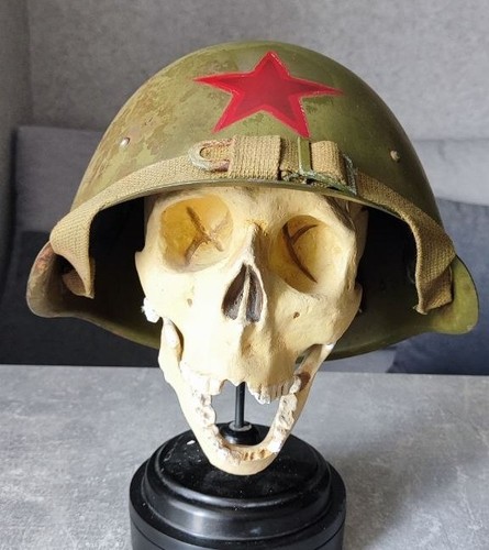 Soviet ssh40 helmet 1957 - soviet,