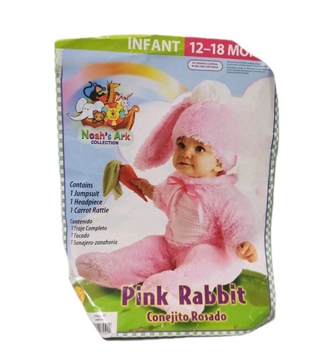 Infant pink bunny rabbit - pink,