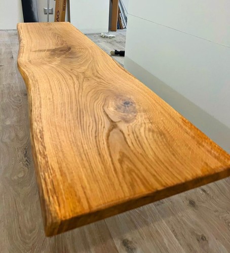 Solid european oak floor table - solid,