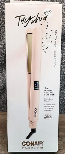 Tayshia double ceramic flat - tayshia,