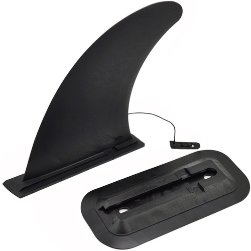 Detachable center fin black - detachable,