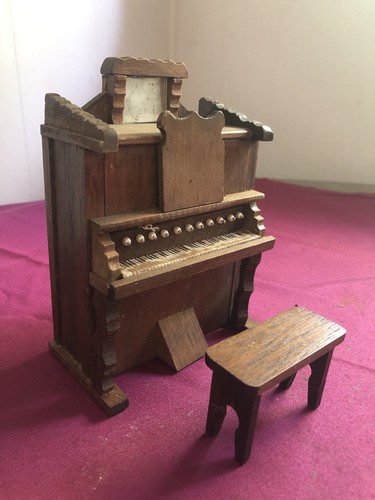 Miniature wood piano - miniature, organ