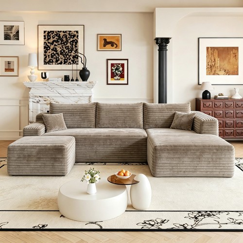 103 shaped boneless couch - 103",