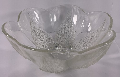 Clear pressed glass - glass, serving