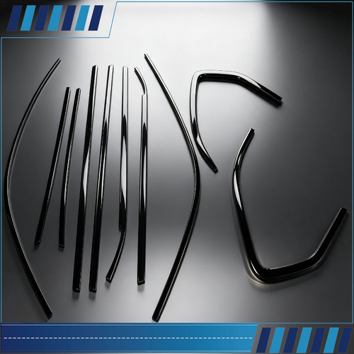 10pcs glossy black car - 10pcs,