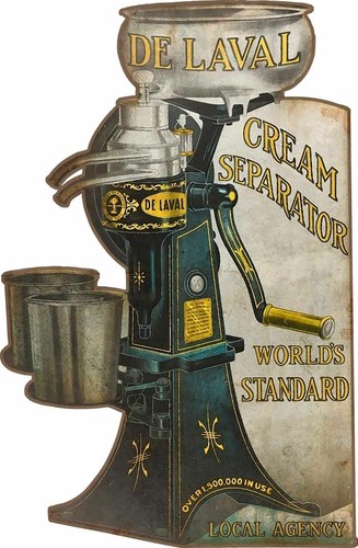 Laval cream separator - de,