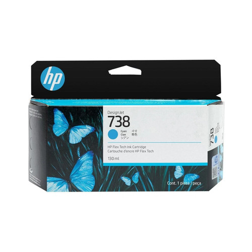 New genuine 738 cyan - hp,