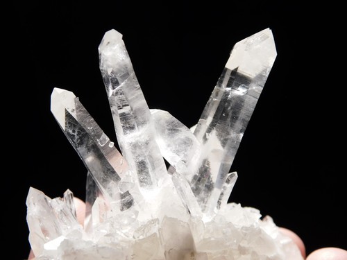 Very translucent quartz - very,
